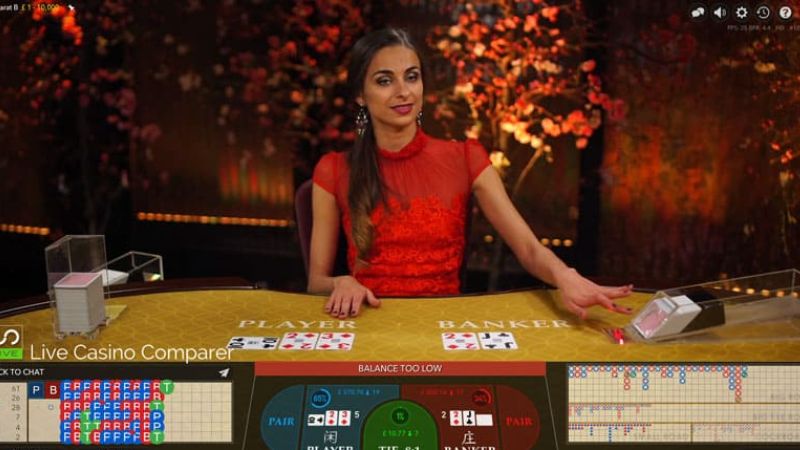 Giao diện hiện tại Baccarat Livestream Ae888