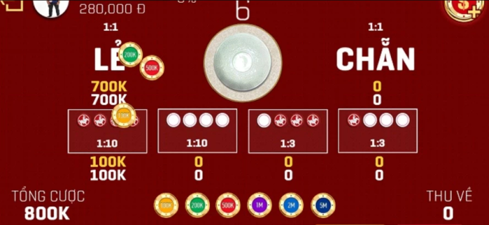 Các cửa cược cơ bản của xóc đĩa 3D tại Ae888