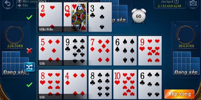 Chơi Mậu Binh mượt mà, giao diện tối ưu