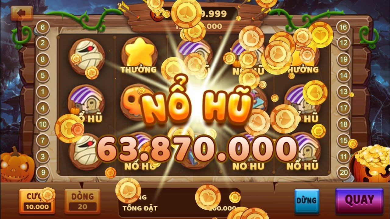 Nổ hũ, hay còn gọi là slot game, là trò chơi cá cược dựa trên các vòng quay may mắn